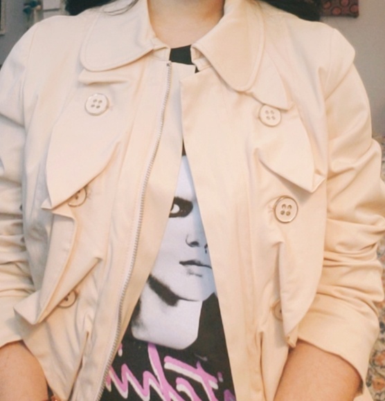 Blush Ruffled Jacket - Picture 2 of 5